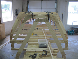 06 mounted boat frames