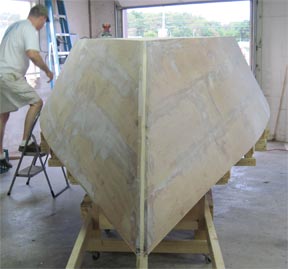 34 power dory sanded